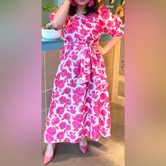 NWOT cotton linen dress size L - Picture 10 of 10